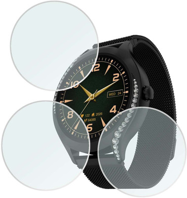 MOKPLZ Screen Guard for BOAT ENIGMA GEM SMARTWATCH(Pack of 3)