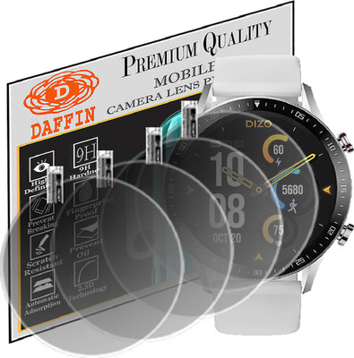 daffin Screen Guard for Dizo Watch R Talk smartwatch(Pack of 4)