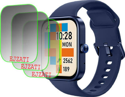 EJZATI Screen Guard for FASTRACK REFLEX VOX SMARTWATCH(Pack of 3)