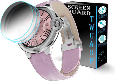 TWUAOP Screen Guard for FIRE BOLTT TOPAZ SMARTWATCH(Pack of 3)