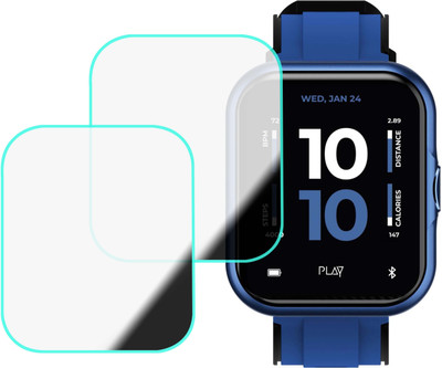 MOKPLZ Screen Guard for PLAYFIT DIAL 3 PRO SMARTWATCH(Pack of 2)