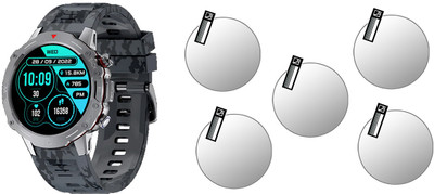 HIDEOUS Screen Guard for Fire-Boltt Grenade 1.39''(Pack of 5)