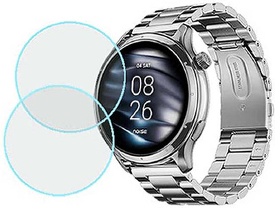 MOKPLZ Screen Guard for NOISEFIT METTLE SMARTWATCH(Pack of 2)