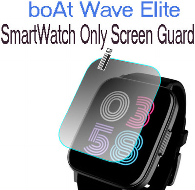 daffin Screen Guard for boAt Wave Elite(Pack of 1)