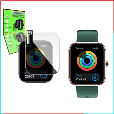 EZGER Screen Guard for FIRE BOLTT JAGUAR Smartwatch(Pack of 1)