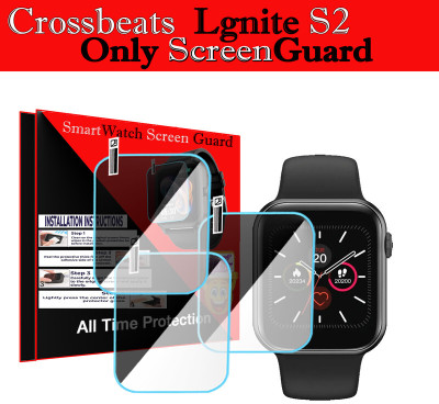 HIDEOUS Screen Guard for Crossbeats Ignite S2(Pack of 3)