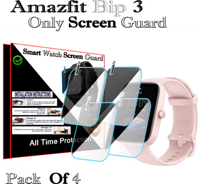 HIDEOUS Screen Guard for Amazfit Bip 3(Pack of 2)