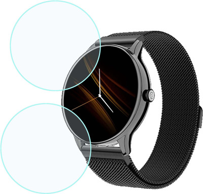 MOKPLZ Screen Guard for NOISEFIT TWIST GO SMARTWATCH(Pack of 2)