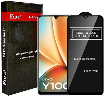 Mohit Screen Guard for Vivo Y100 5G/ Vivo T2 5g / Y100A, 6d glass full screen coverd(Pack of 1)