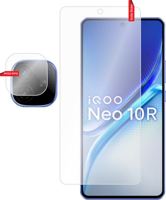 skrechtech Screen Guard for IQOO Neo 10R 5G, Neo 10R 5G, {Camera lens}(Pack of 2)