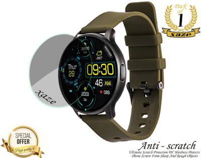 XAZE Screen Guard for Vibez Emerald Smartwatch(Pack of 1)