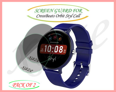 XAZE Screen Guard for CrossBeats Orbit Styl Call(Pack of 2)