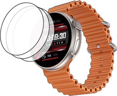 TWUAOP Screen Guard for FIRE BOLTT ASTEROID SMARTWATCH(Pack of 3)