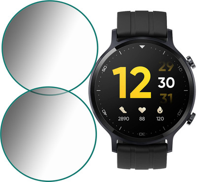 hirdesh Edge To Edge Tempered Glass for Realme Watch S(Pack of 2)