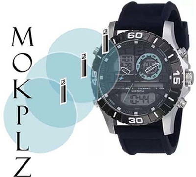 MOKPLZ Screen Guard for FASTRACK NM38035SPO2 ANALOG BLUE(Pack of 3)