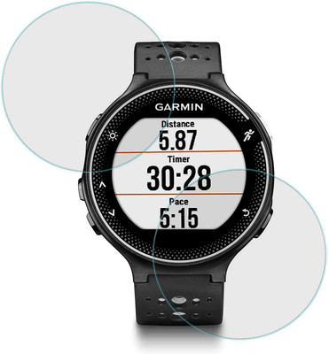 RAGHAV Screen Guard for Coverage Flexible Watch Screen Protector for Garmin Forerunner 235. (Clear, 2)(Pack of 1)