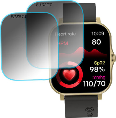 EJZATI Screen Guard for PTRON FORCE X10 SMARTWATCH(Pack of 2)