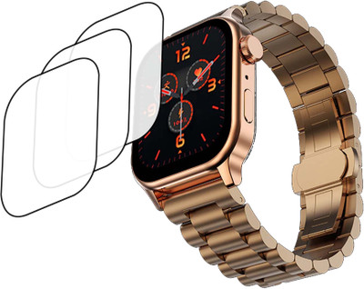 TWUAOP Screen Guard for FIRE BOLTT RISE LUXE SMARTWATCH(Pack of 3)
