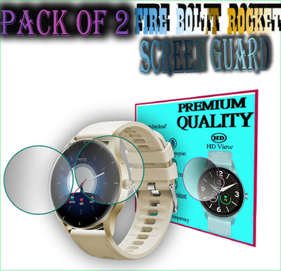 daffin Screen Guard for Fire-Boltt Rocket(Pack of 2)