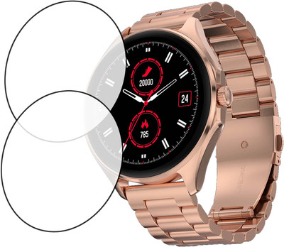 TWUAOP Screen Guard for FIRE BOLTT APOLLO 3 SMARTWATCH(Pack of 2)