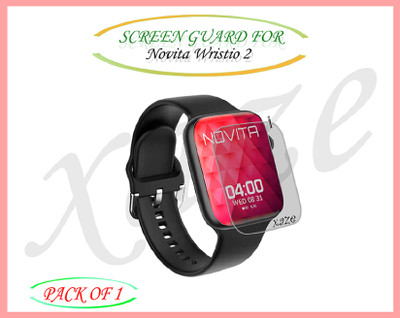 XAZE Screen Guard for Novita Wristio 2 Smartwatch(Pack of 1)