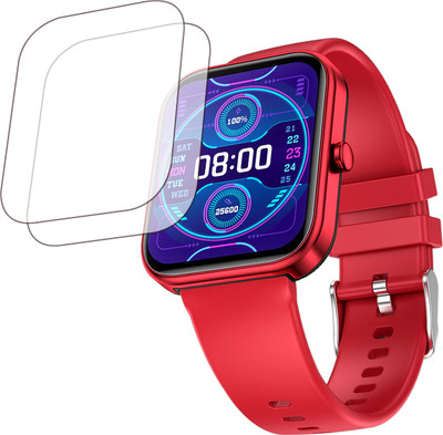 ejzatex Screen Guard for Fire-Boltt Wonder Smartwatch screen guard(Pack of 2)