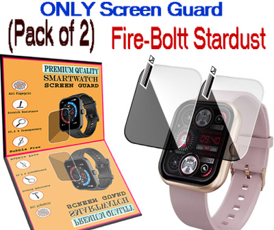 HIDEOUS Screen Guard for Fire Boltt Stardust(Pack of 2)