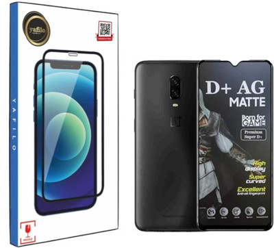 YAFILO Screen Guard for OnePlus 6T / 7 Matte Tempered Glass Screen Protector with Free Installation Kit.(Pack of 1)
