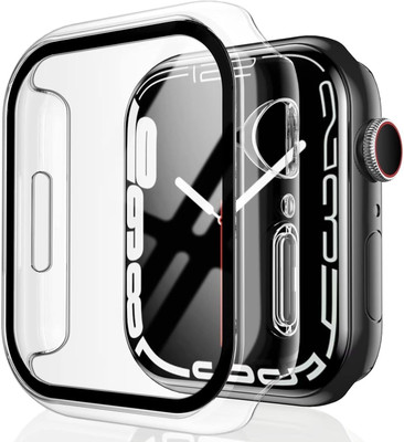 RALGUAT Tempered Glass Guard for Apple Watch Series 9 (2023) Series 8 Series 7 41mm, Ultra-Thin Scratch Resistant Cover for iWatch, Transparent(Pack of 1)