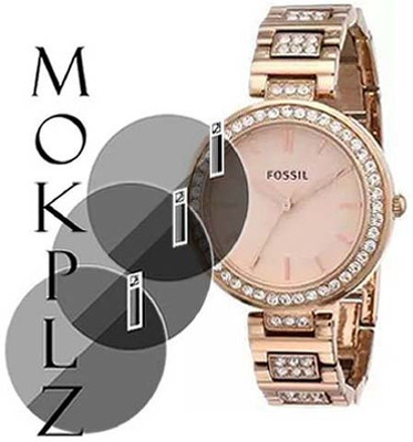 MOKPLZ Screen Guard for FOSSIL ANALOG WATCH -BQ3181(Pack of 3)