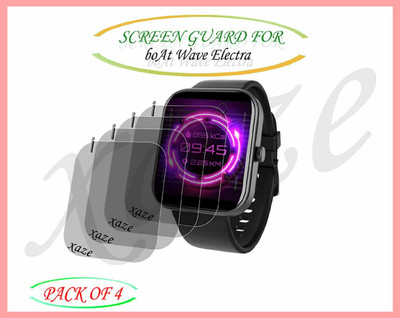 XAZE Screen Guard for boAt Wave Electra Smartwatch(Pack of 4)