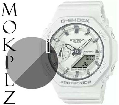 MOKPLZ Screen Guard for CASIO GMA-52100-7ADR ANALOG WHITE(Pack of 1)