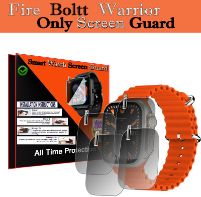 daffin Screen Guard for Fire-Boltt Warrior(Pack of 4)