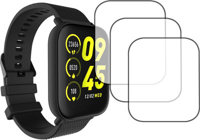 MOKPLZ Screen Guard for WINGS STRIVE 300 SMARTWATCH(Pack of 3)