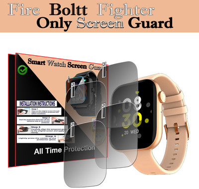daffin Screen Guard for Fire Boltt Fighter(Pack of 4)