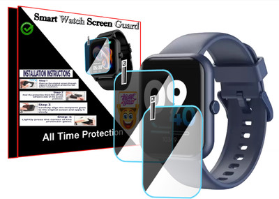HIDEOUS Screen Guard for DIZO Watch D Plus.(Pack of 2)