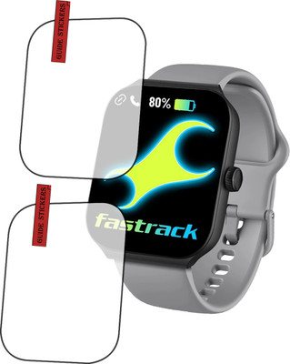EJZATI Edge To Edge Screen Guard for FASTRACK REVOLTT FS1 MAX SMARTWATCH, SCREEN GUARD(Pack of 2)