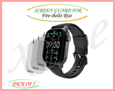 XAZE Screen Guard for Fire-Boltt Rise Smartwatch(Pack of 3)