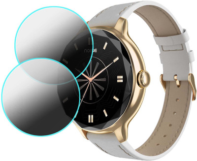 MOKPLZ Screen Guard for NOISEFIT DIVA SMARTWATCH(Pack of 2)