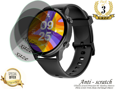 XAZE Screen Guard for Ambrane Wise Roam 2 Smartwatch(Pack of 3)