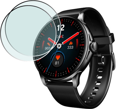 MOKPLZ Screen Guard for BOAT LUNAR OASIS SMARTWATCH(Pack of 2)