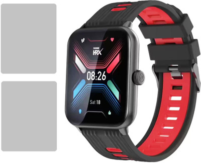 CUBES Screen Guard for Noise HRX Sprint | 1.91 Inch | Soft and Flexible | Touch Sensitive | Unbreakable | Ultra Thin High Grade TPU Film (Not a Glass Tempered)(Pack of 2)