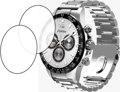 TWUAOP Screen Guard for PEBBLE ZENITH SMARTWATCH(Pack of 2)