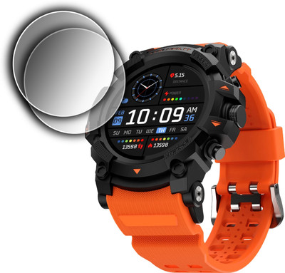 ejzatex Screen Guard for FIRE BOLLT EXPEDITION SMARTWATCH, SCREEN GUARD(Pack of 2)