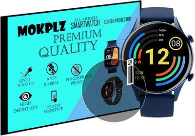 MOKPLZ Screen Guard for TITAN SMART SMARTWATCH(Pack of 1)