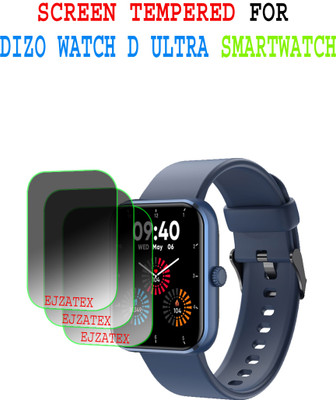 EJZATEX Screen Guard for DIZO WATCH D ULTRA SMARTWATCH(Pack of 3)