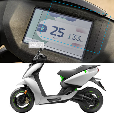 MACHO - YOUR TRUST IS OUR MOTTO Screen Guard for Ather 450x, Ather 450 Plus, Ather 450x Gen.3 Glossy Crystal Clear & Anti-glare Matte(Pack of 2)(Pack of 1)