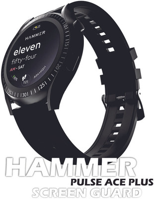 KANCHA Screen Guard for HAMMER PULSE ACE PLUS SMARTWATCH(Pack of 2)