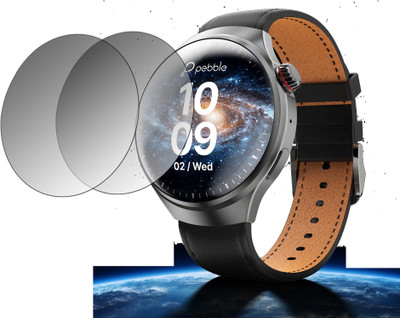 TWUAOP Screen Guard for PEBBLE DOME SMARTWATCH SCREEN GUARD(Pack of 1)