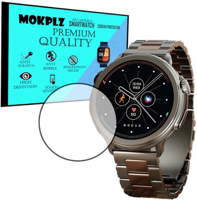 MOKPLZ Screen Guard for BOULT CROWN R SMARTWATCH(Pack of 1)